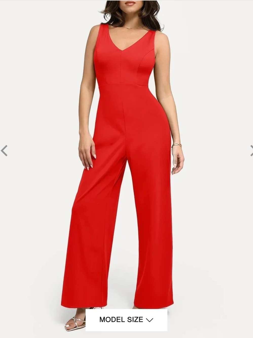 Popilush XS Shapewear Slimming Wide-Leg Jumpsuit